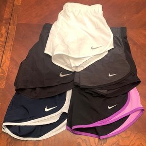 5 nike running shorts